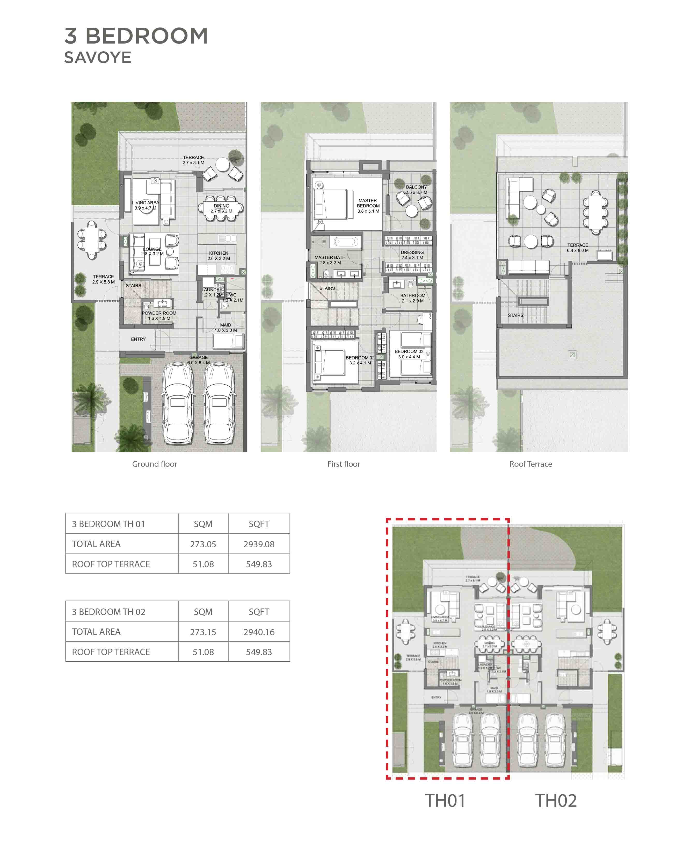 Floor plan -  -  GOLF GROVE by EMAAR  - etamea.com